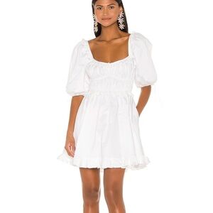 For love and lemons jackson mini dress ivory